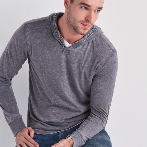 Lucky Brand Venice Burnout Hoodley 